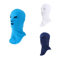 breathable sun protection swim mask uv rash guards water sports snorkeling swim cap
