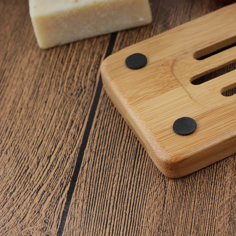 Контейнер для мыла из натурального бамбука 12 х8 см|tool tool|tool boxes toolstool stand |