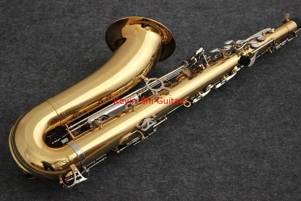 Yanagis T-992 tenor flat B Saxophone Gold lacquer YANAGIS Saxophone Tenor falling E Sax Gold keys tenor T992 saxphone SAX