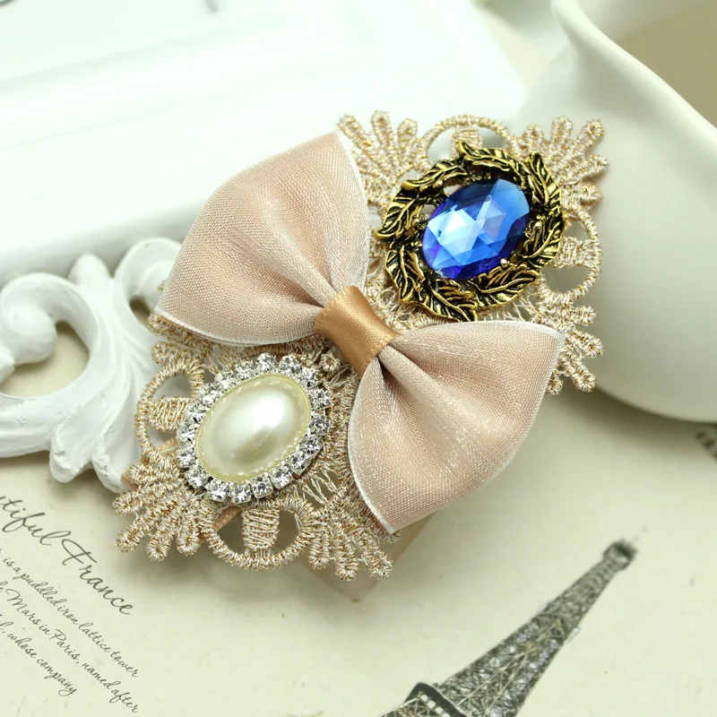 Корейский Модный Новый ободок Заколка Бабочка заколка для волос бант головные