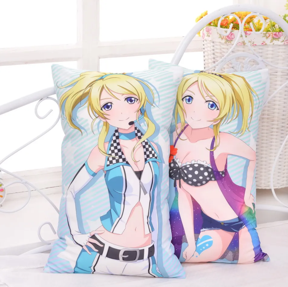 Аниме Любовь живые девушки косплей дакимакура обнимает тело подушка постельное