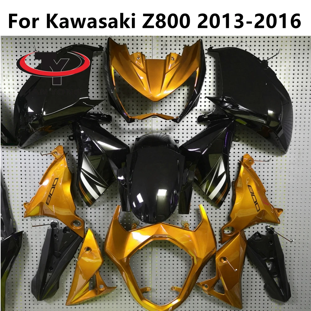 

Для Кавасаки Z800 2013-2016 2013 2014 2015 2016 мотоцикл полный корпус защитный чехол окрашенный Комплект обтекателя высококачественный АБС-пластик