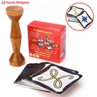 2021 английская настольная игра Новый Тотем Экспресс джунгли Токен Run быстрая пара Speed Forest для вечерние Веселая карта 80 карт Juegos De Mesa