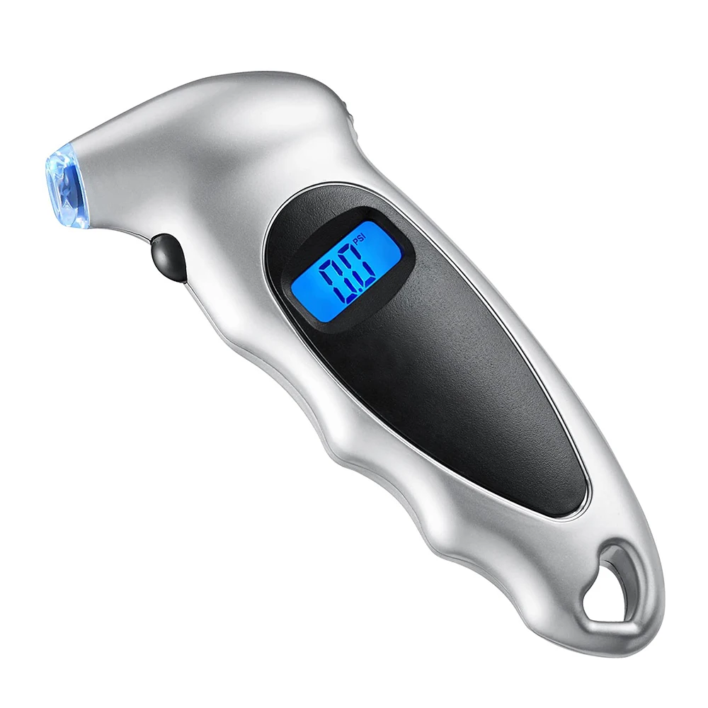 

Hot Digital Tire Pressure Gauge 150 PSI High-Precision Car Tyre Air Pressure Gauge Meter with Backlit LCD and Non-Slip Grip