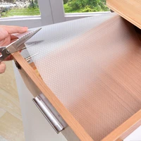 reusable shelf drawer liner cabinet mat liner contact paper moisture proof waterproof dust proof non slip fridge table pad