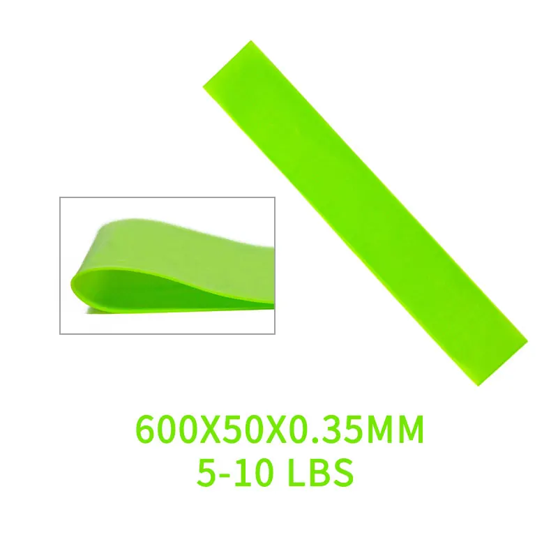 600x50x0.35mm 5 уровневые резинки для фитнеса 10-50 фунтов, для йоги, пилатеса, для тренировок, резиновые петли для мужчин, настраиваемые, для тренировки, для мужчин, t эластичные ленты - Color: 600x50x0.35mm