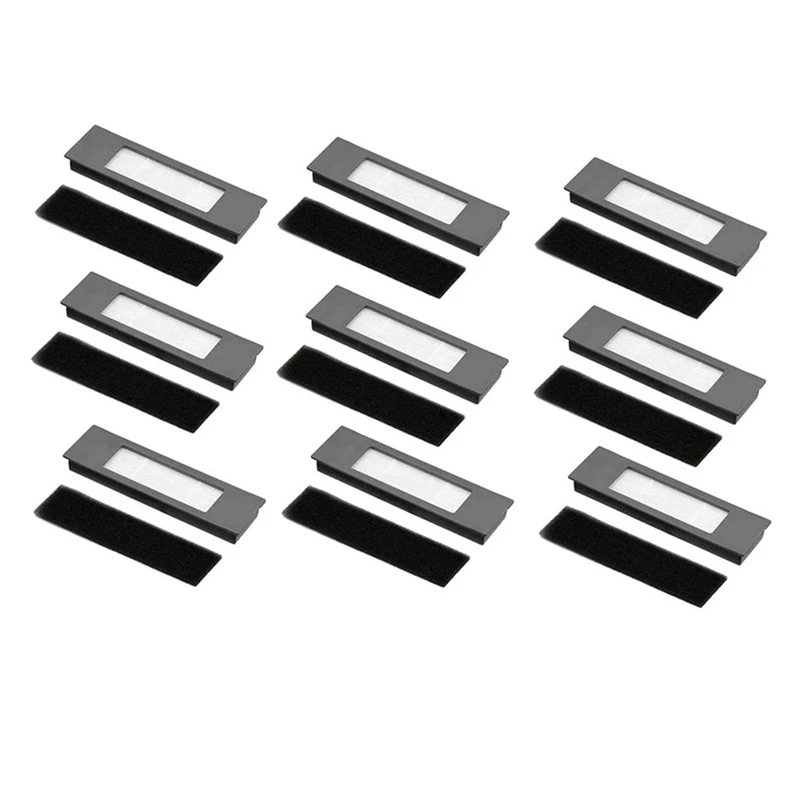 

9PCS Filter Sets Replacement for Ecovacs Deebot OZMO 920 950 T5 T8 AIVI Robot Vacuums Accessories HEPA Filter Cotton