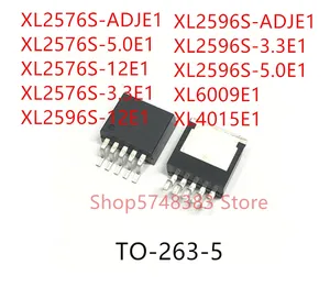 10PCS XL2576S-ADJE1 XL2576S-5.0E1 XL2576S-12E1 XL2576S-3.3E1 XL2596S-12E1 XL2596S-ADJE1 XL2596S-3.3E1 XL2596S-5.0E1 XL6009E1