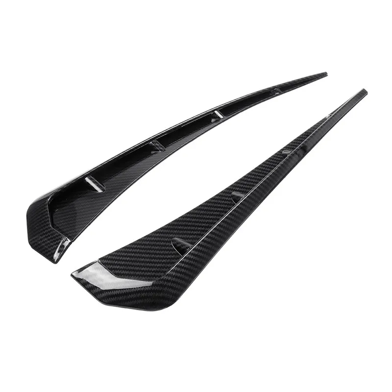 Стильное углеродное волокно ABS автомобильное боковое крыло вентиляционное