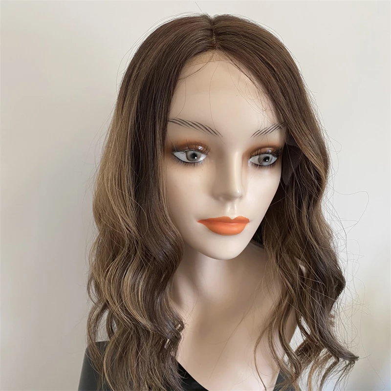 

Парик на шнуровке европейские волосы еврейский парик Кошерный парик самый плоский и натуральный лучший Sheitels Бесплатная доставка