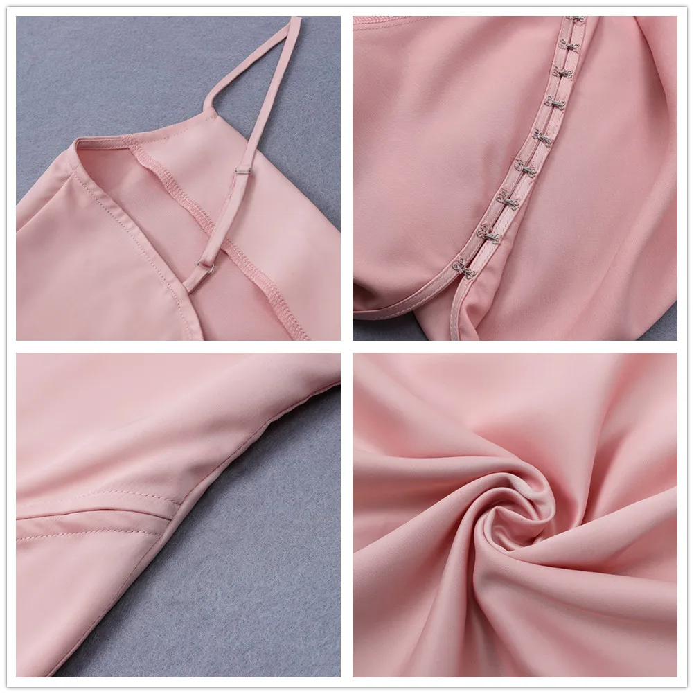 Женское вечернее платье на тонких бретельках элегантное Клубное облегающее для