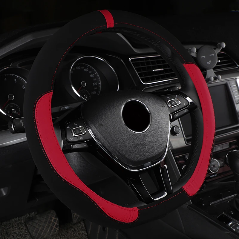 Универсальный кожаный чехол рулевого колеса автомобиля Авто Чехлы для Citroen C4 CACTUS