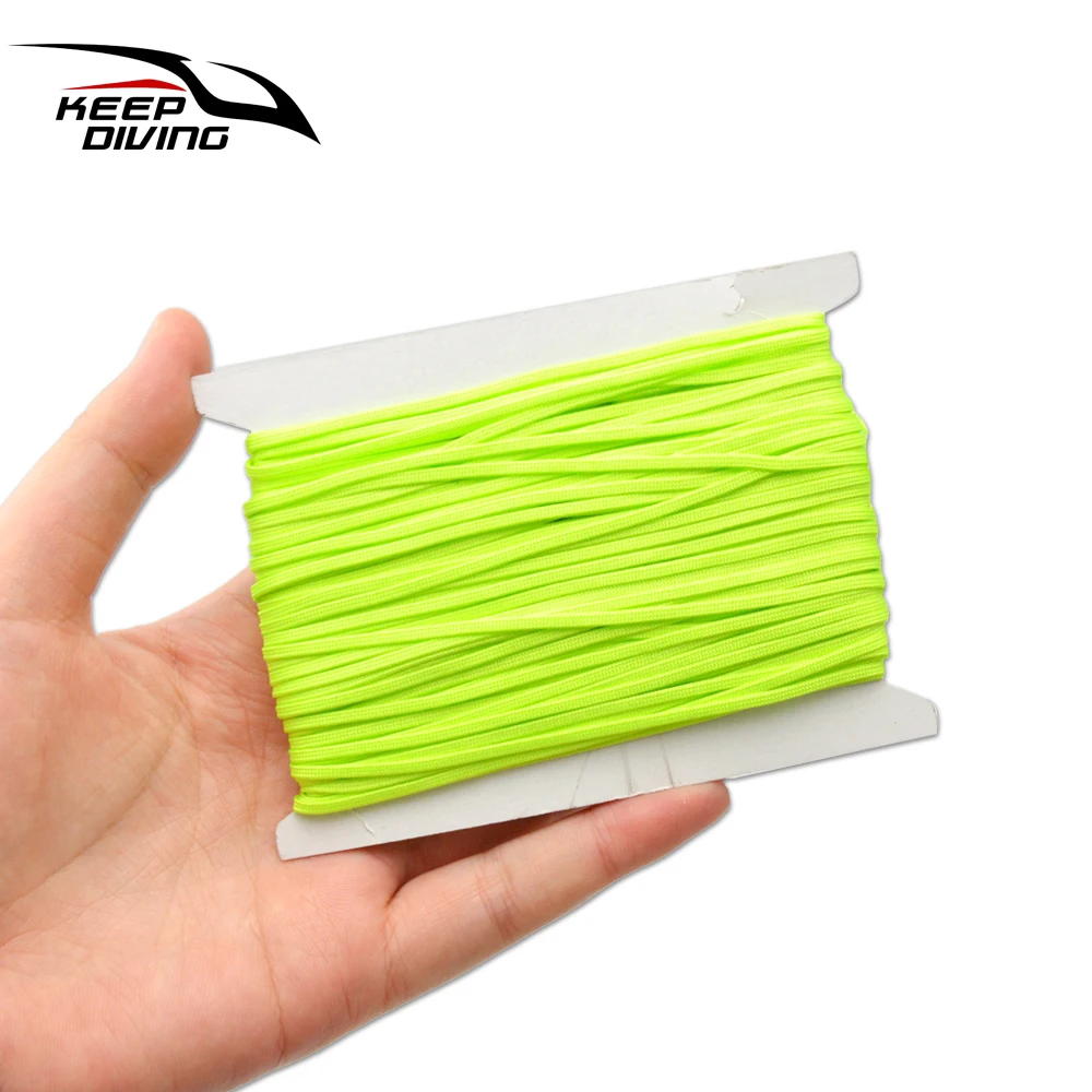 Сменная плоская линия 2 мм для подводного плавания катушка на палец легкая