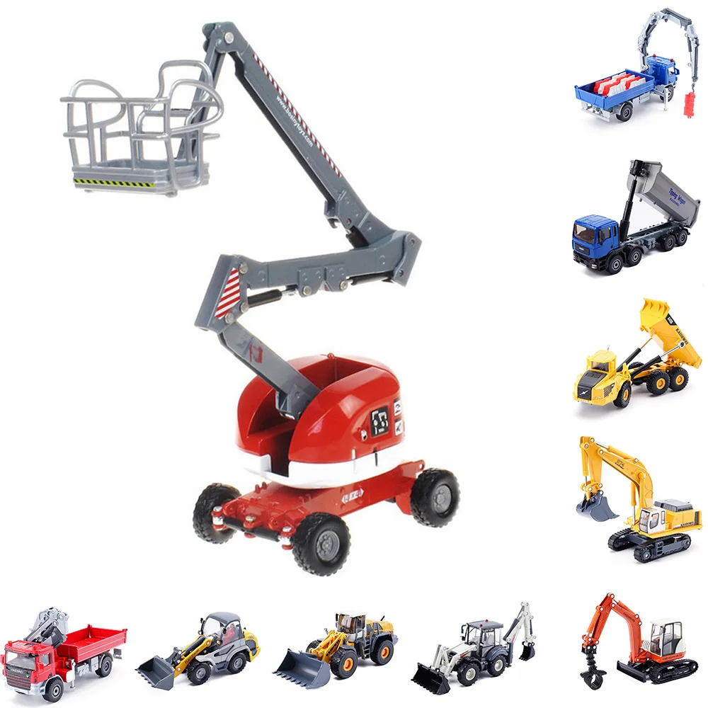 Грузовик Модель автомобиля 1 ~ 22 # конструктор экскаватор миксер молотковые