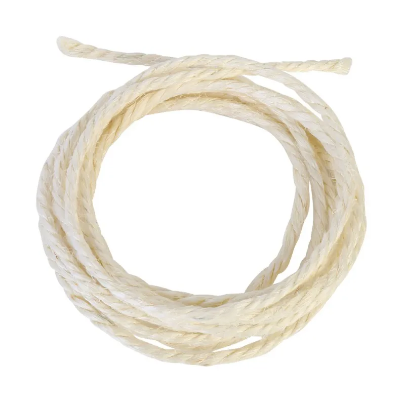 

DIY Cat Scratcher Rope Twisted Sisal Toy Replacement Cat Tree Scratching Toy for cats Exercise Claw Climbing Binding Rope 5M