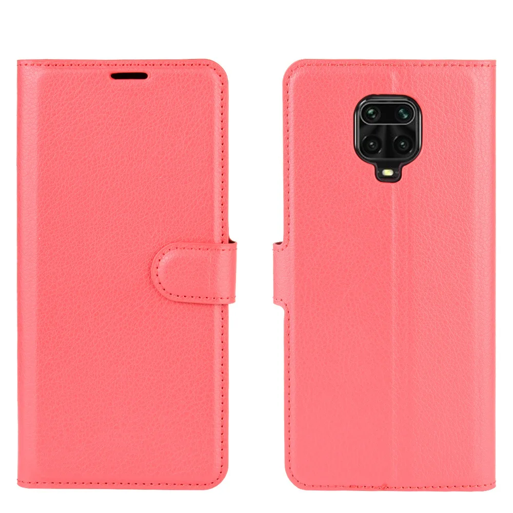 Чехол-книжка с отделением для карт Xiaomi Mi Note9S 9 Pro Max противоударный кожаный чехол