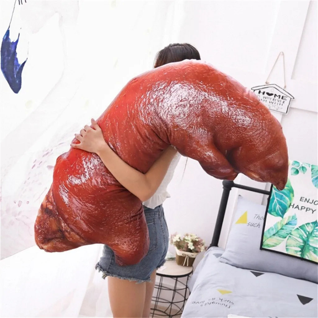 

HIINST Simulation Big Trotter Stuffed Plush Toys Funny Creative Soft Cushion Drop Ship 2021