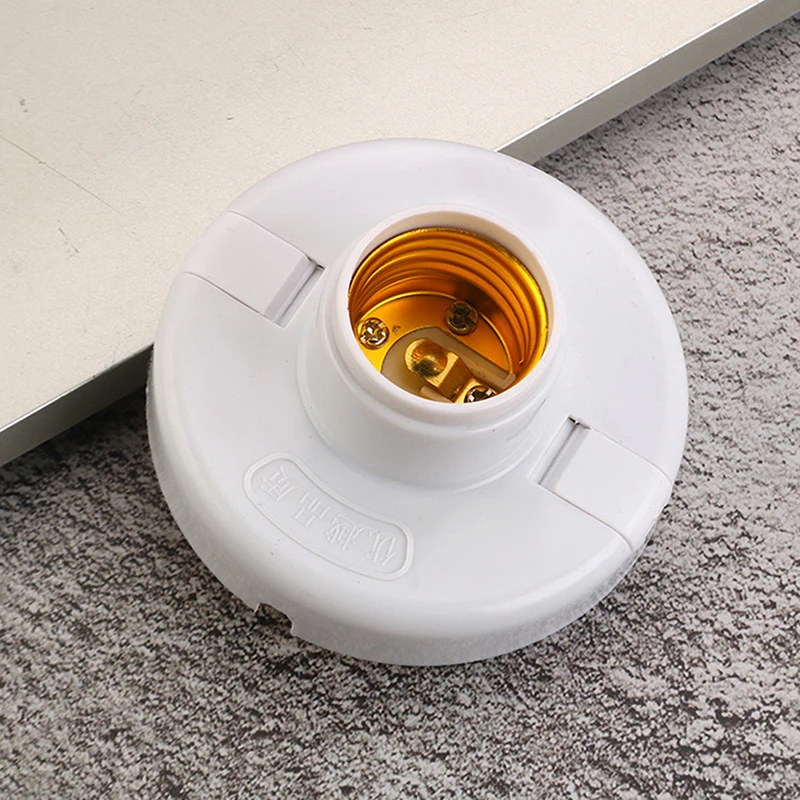 

5pcs 80 Lamp Holder E27 Light Bulb Pendant Lamp Holder Screw Cap Socket Fixing Base