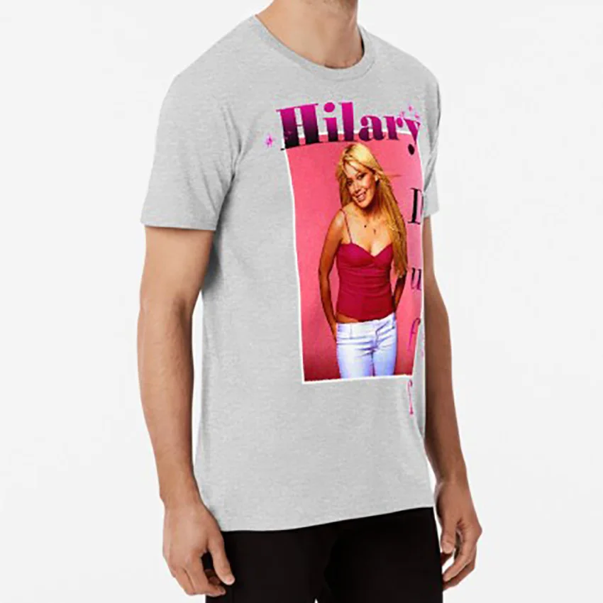 Винтажная Футболка Hilary 90s 2000s 1990s винтажная ностальгия Ностальгический hilary duff lizzie