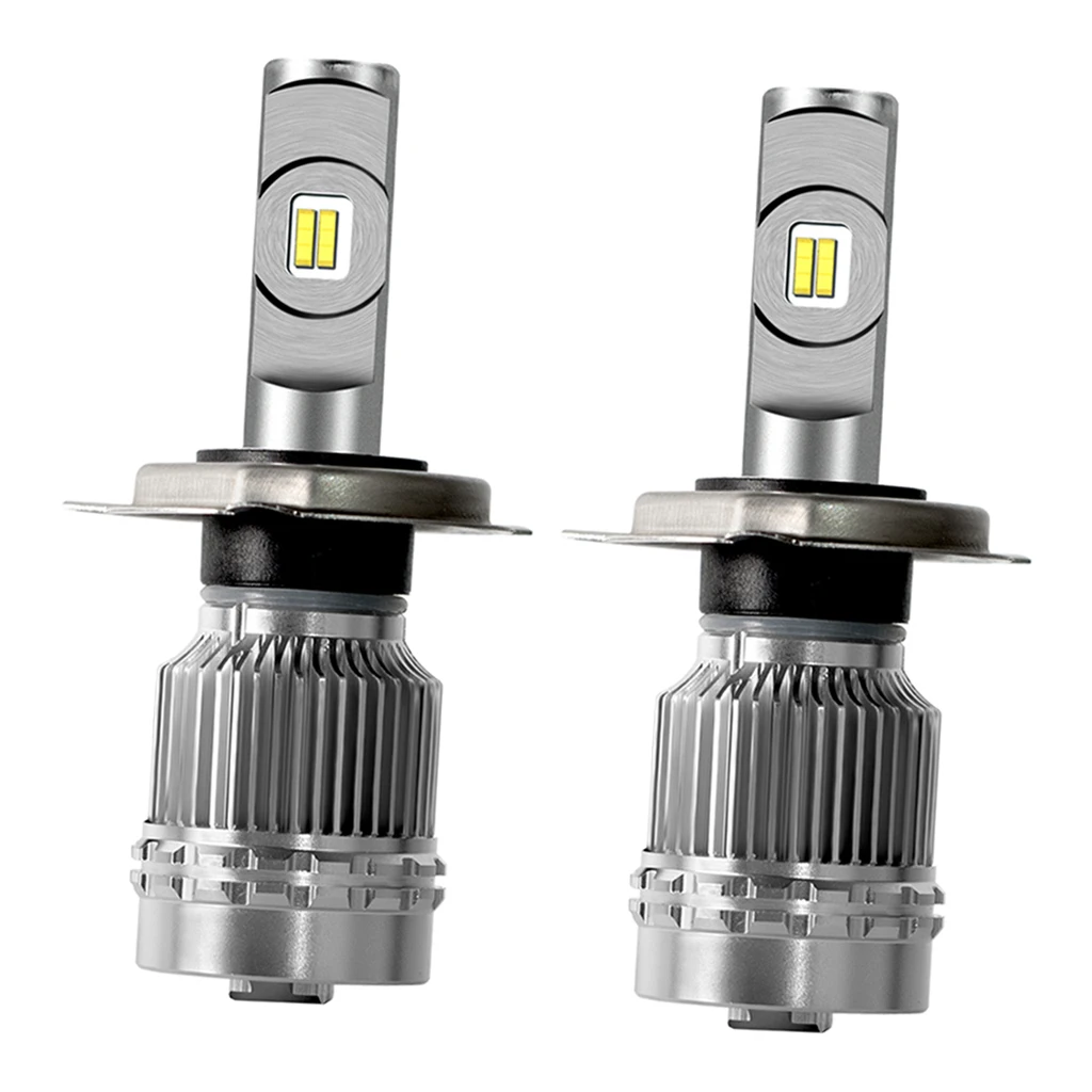 

1 Pair H4 LED Headlight Kit 60W 9000LM or Fog Light Bulb 6000K IP67