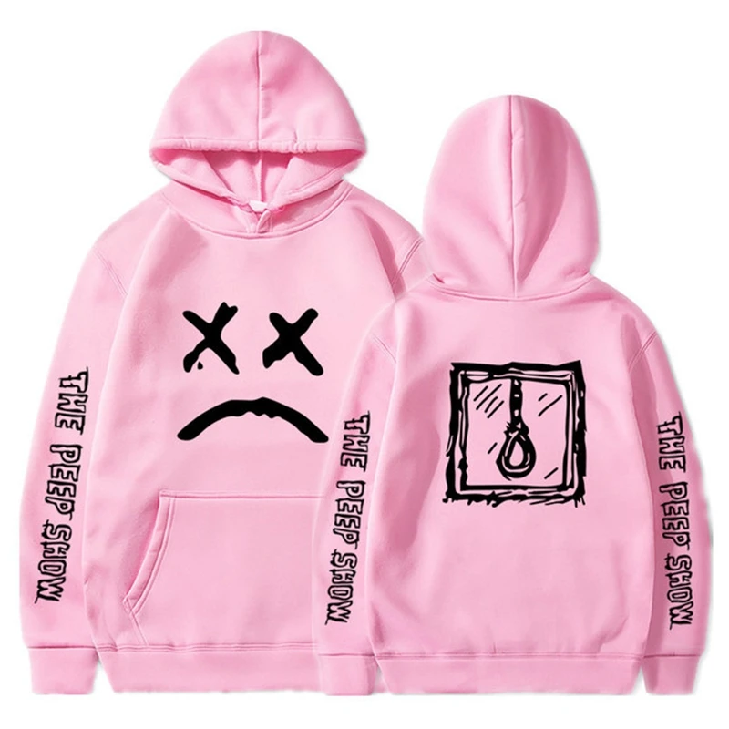 

Hip Hop Lil Peep Hoodies Hell Boy Men Women Hooded Pullover Male Female Sudaderas Cry Baby Hood Hoddie Sweatshirts
