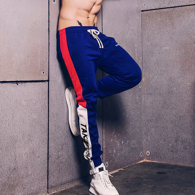 

Mens Joggers Casual Pants Fitness Sweatpants Skinny Fashion Streetwear Tracksuit Hip Hop Fitness Gyms Pants Streetwear Trousers