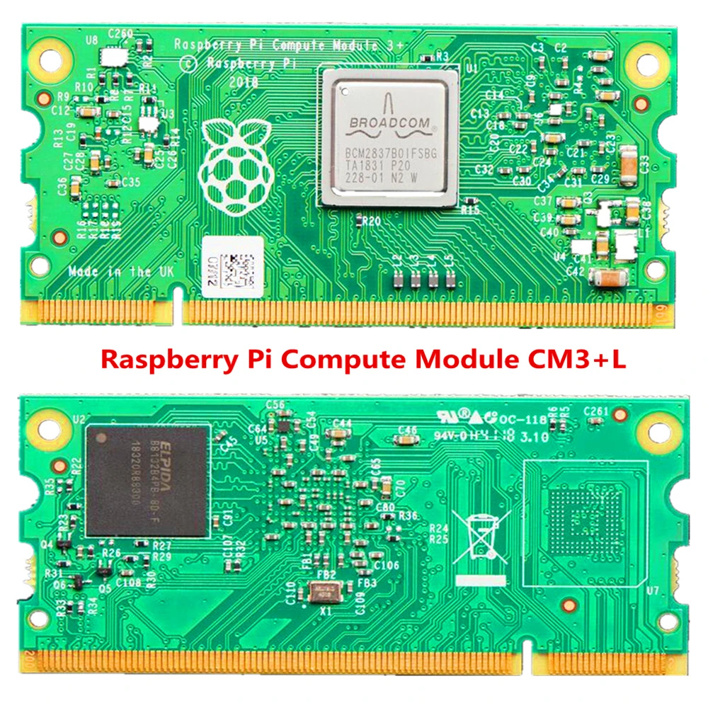 Компьютер с одной платой компьютерный модуль Raspberry Pi 3 + BCM2837B0 SoC см3 L 8 Гб 16 ГБ 32