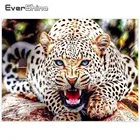 EverShine 5D DIY алмазная мозаика тигр алмаз живопись полная квадрат животные картина из страз алмазная вышивка продажи