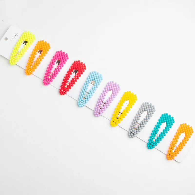 Заколки для волос женские с бусинами имитация жемчуга 10 шт./компл. - купить по