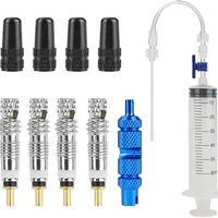 cycling syringe kit tubeless tire sealant injector syringe set bicycle syringe presta valve core removal tool for stans no tubes