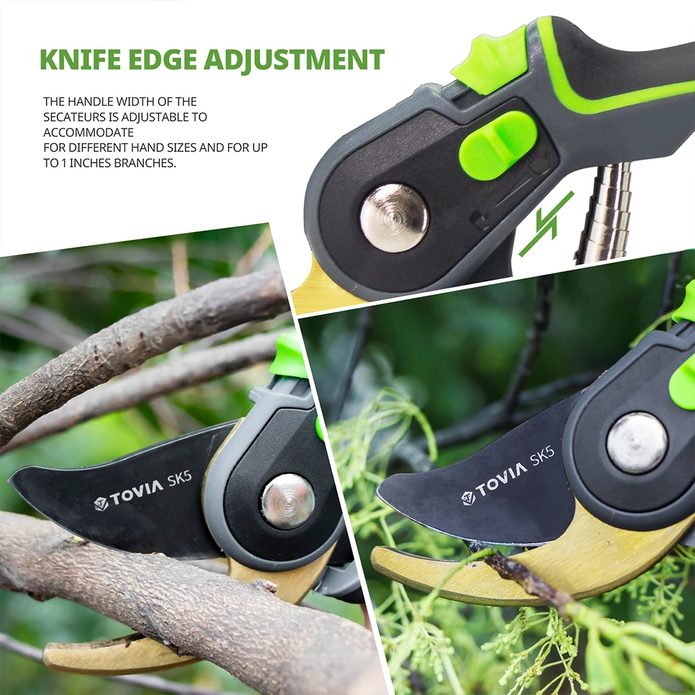 Cut 25mm Pruning Shears Bonsai Scissors Branches Garden Plant Trim Pruner Secateur Fruit Clipper Tree | Инструменты