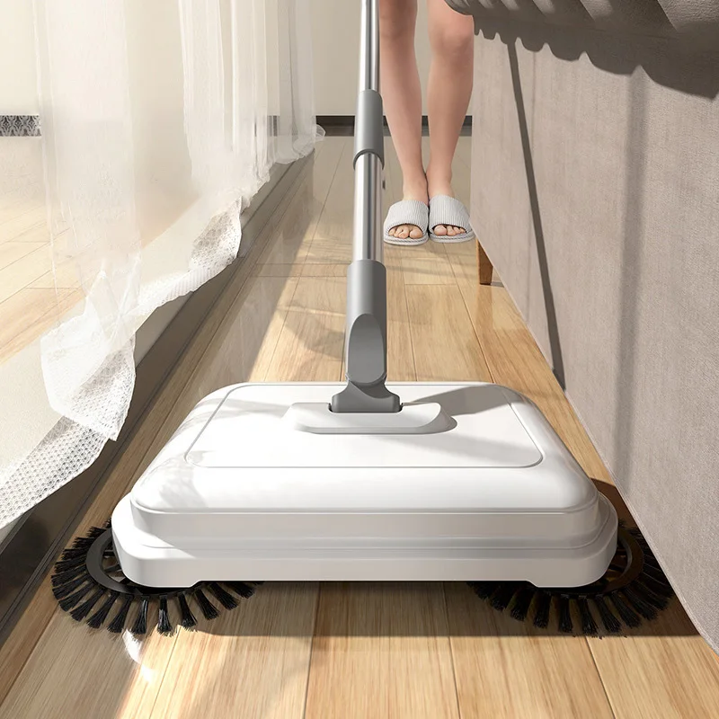 BAISPO Factory Direct Stainless Steel Sweeper Mop All-in-one Hand Push Sweeping Machine No Dead Angle Household Cleaning Tools | Дом и сад
