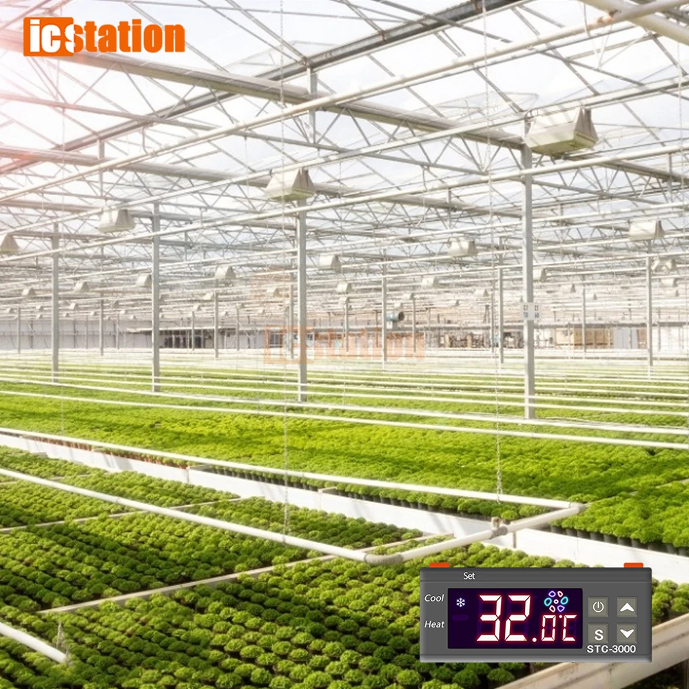 Цифровой температурный контроллер терморегулятор Температурный датчик реле