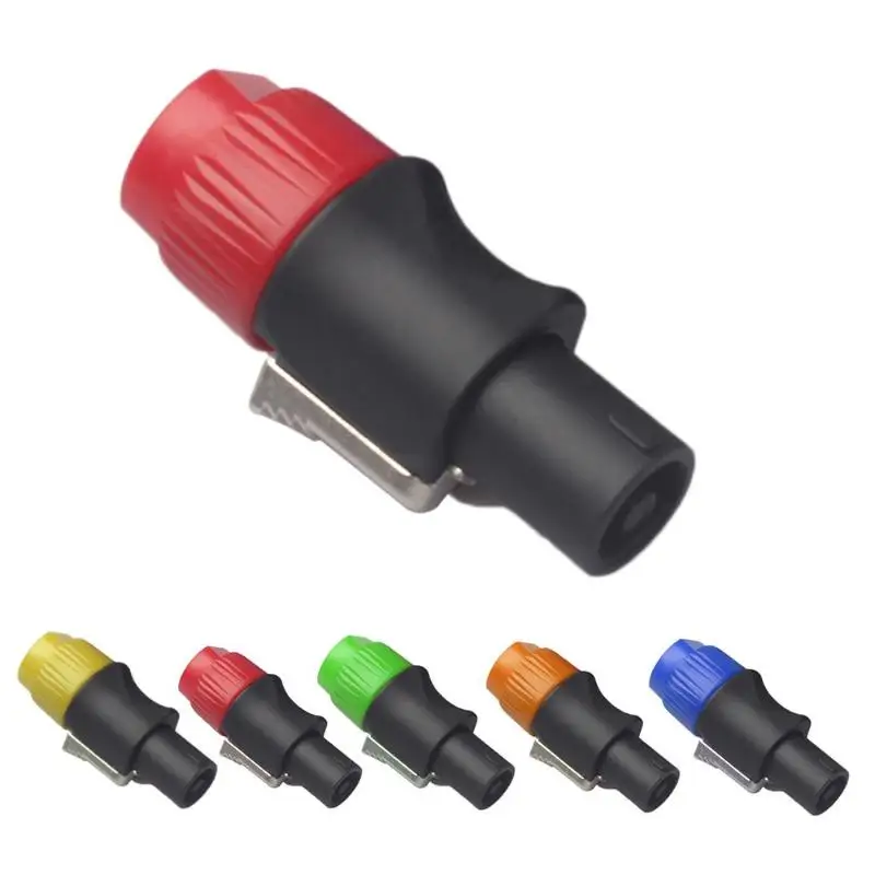 NL4FC 4 полюсный Ом разъем аудио Громкоговоритель усилитель сварочный кабель вилки