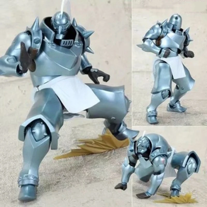 

22cm Fullmetal Alchemist Auto Mail Edward Elric Action Figure 1/8 Scale Pre-painted Figure Alphonse Elric Manga PVC Model Toy