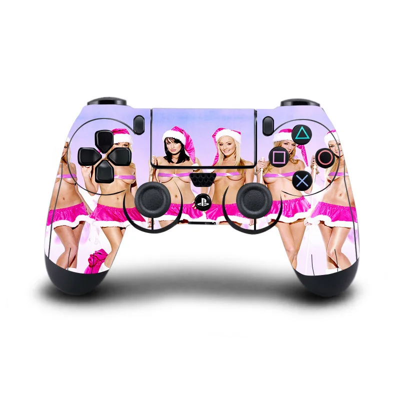 Сексуальные наклейки с женщиной PS4 контроллер кожи виниловая наклейка стикер для