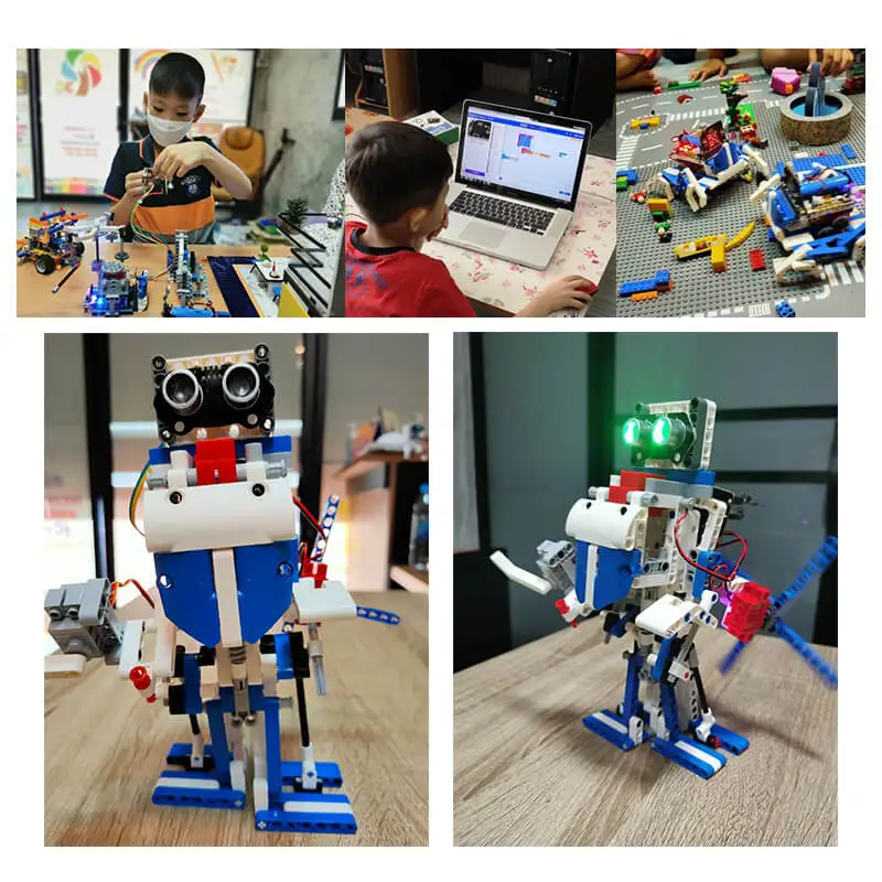 Yahboom 16 in 1 STEM Toys Programmable Robotics Educational Kit Support Python Makecode Programming for Microbit | Игрушки и хобби