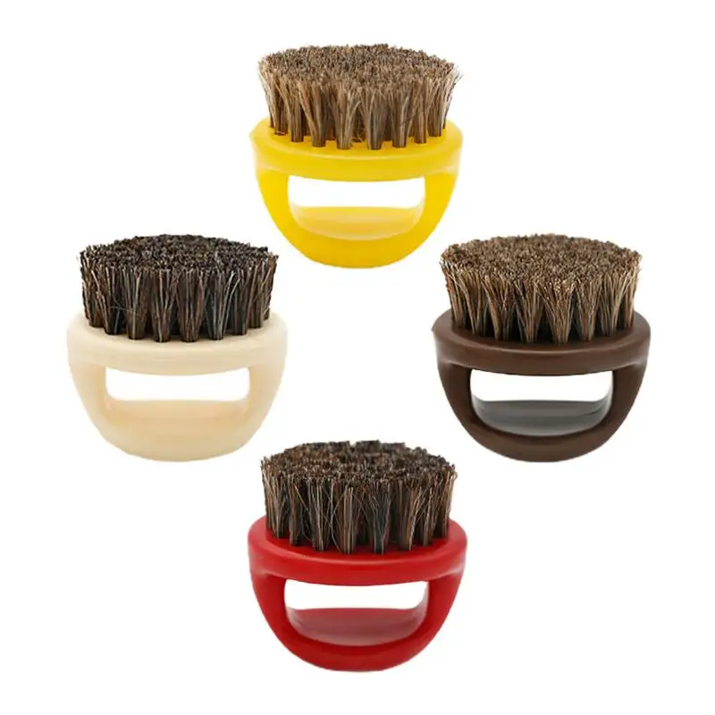 4 шт. щётки для бороды с пластиковой ручкой| |