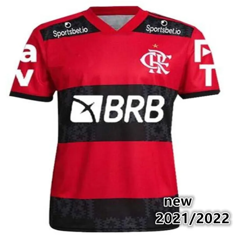 

B. HENRIQUE new adult shirt 2021/ 2022 E. RIBEIRO GERSON GABI Gabriel B. DIEGO DE ARRASCAETA PEDRO FlamengoES shirt op Quality