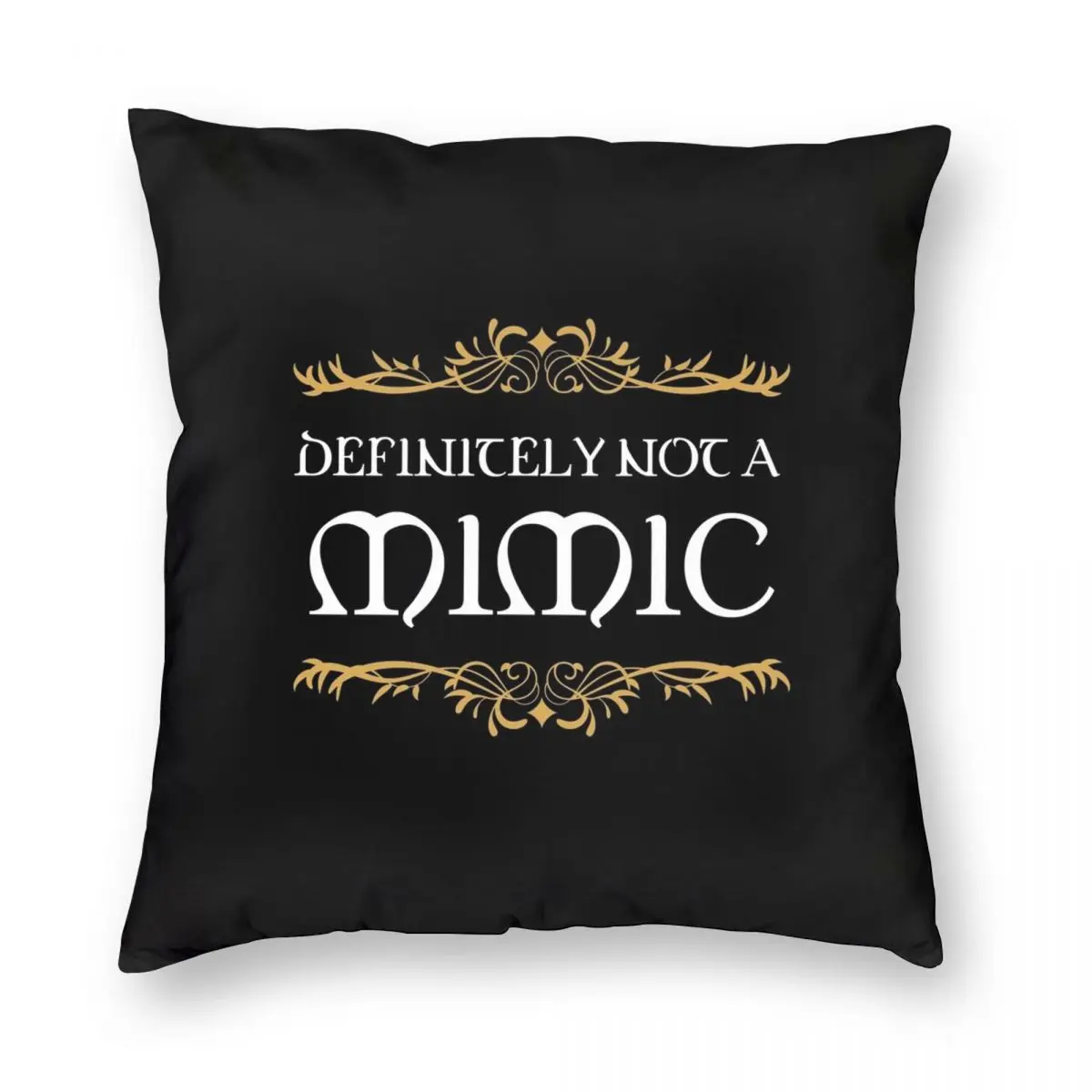 Квадратная наволочка определенно не имитирующая настольную ролевую игру из