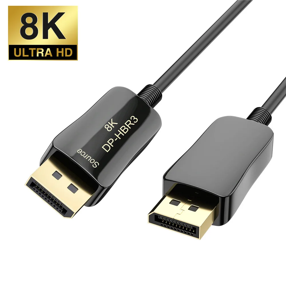 DP 1 4 оптический кабель 8K 60 Гц 4K 144 HDR RGB 4:4:4 компьютер ТВ PS4 проектор дисплей Singal AOC