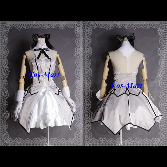 

Game FGO Lily Cosplay Costume White Fashion Combat Uniform Full Set Female Party Role Play Clothing Custom-Make Any Size
