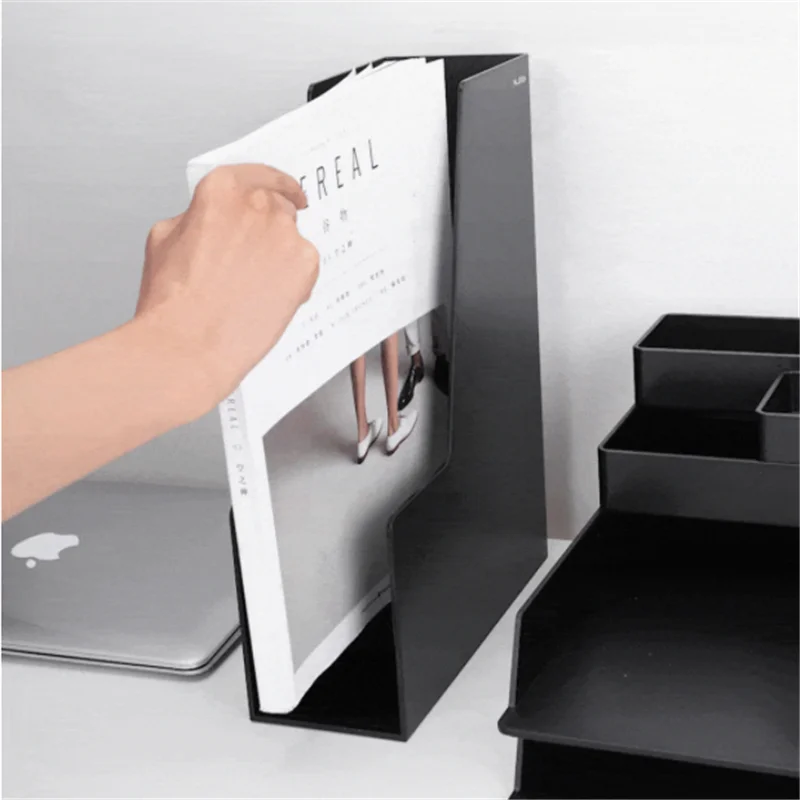 Xiaomi NUSIGN File storage box access convenient desktop file filing rack for school office worker | Электроника