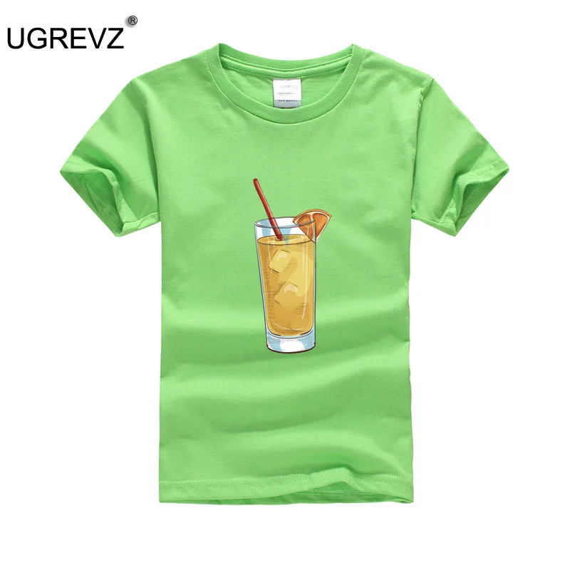 Модная хлопковая футболка Детская белая крутая летняя с принтом для мальчиков