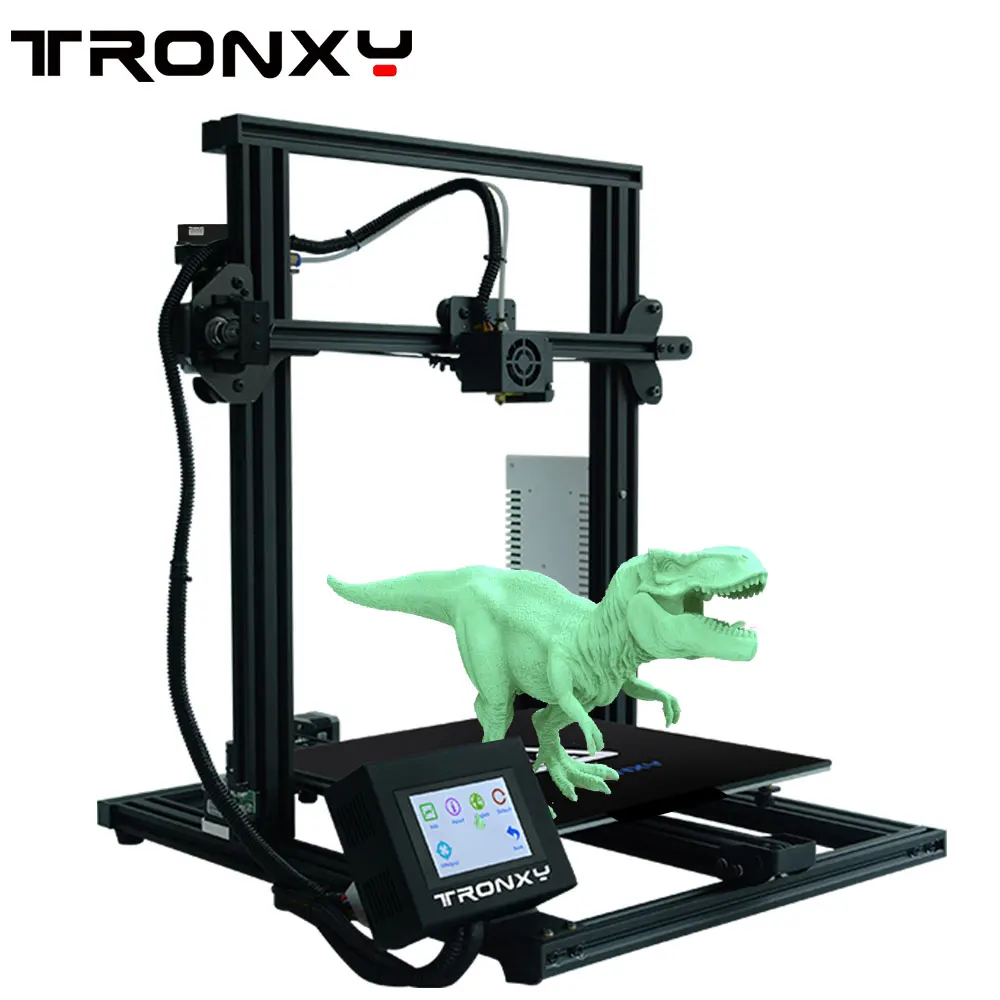 XY-3 TRONXY 3d принтер XY-2 Pro Ультра Бесшумная материнская плата Titan экструдер XY-3 3d печать impressora 3d с функцией повторной печати - Цвет: XY-3