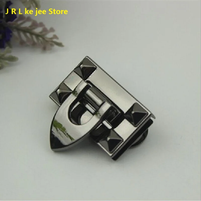 2pcs/10pcs new 4-color luggage and handbag hardware accessories DIY bag mortise lock replacement | Багаж и сумки