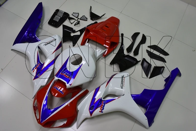 Обтекатель Fireblade 06 из АБС пластика для корпуса Honda Cbr1000 RR 07 белого красного синего