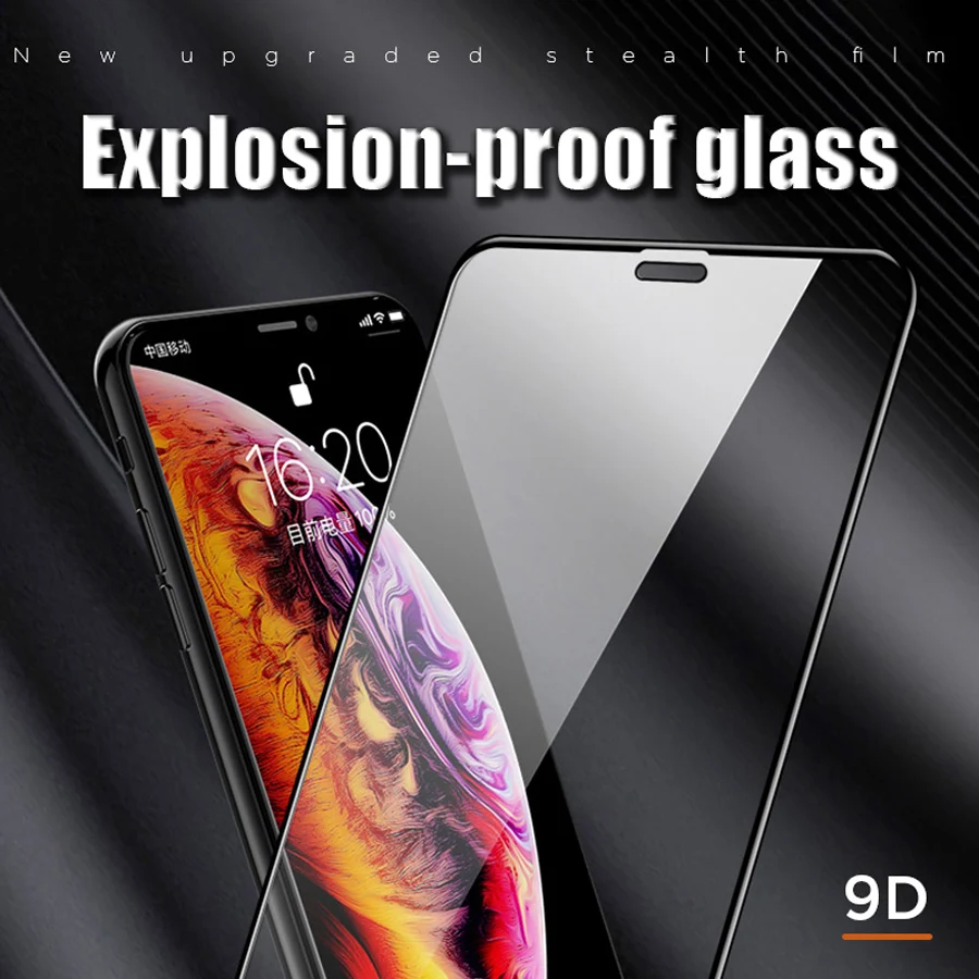 3PCS Полное покрытие стекла для iPhone 12 Pro Max Mini Защитная пленка для экрана 11 XR XS X.
