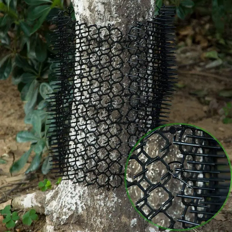 

2/10Pcs Cat Thorn Mat Garden Anti-Cat Prickle Strip Stop Cats Dogs Digging Spike Repellent Mat Portable Outdoor Garden Supplies