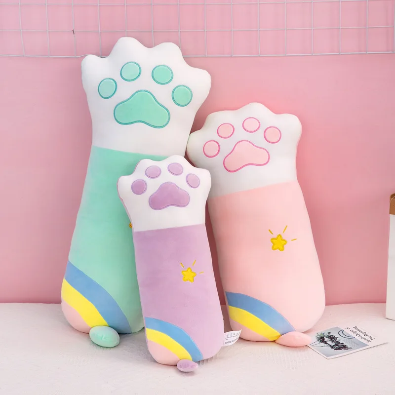 

Cute Super Soft Cat Claw Pillow Girls Hold To Accompany You To Sleep Web Celebrity Doll Pillow Plush Toy